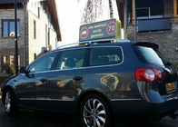 Mały samochód LED Billboard podpisuje 3G LED Taxi Top znaki dla reklamy komercyjnej