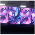 Komercyjny kryty / zewnętrzny ekran ścienny LED, ekran reklamowy 10 mm 1/4 Scan
