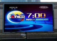 UHD P4 Naścienna reklama zewnętrzna w pełnym kolorze z diodami LED