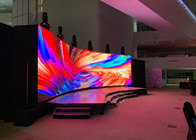 P5 Elastyczny ekran LED RGB Scena wewnętrzna Dostosowany kształt wstążki koła