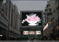 P10 1R1G1B Zewnętrzny kolorowy ekran LED wyświetlający reklamy, wysoki współczynnik odświeżania