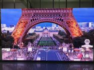 1500cd / m2 P1.25 Reklama Led Video Wall 400 * 300mm kryty kolorowy wyświetlacz LED