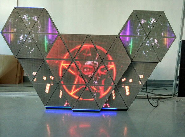 P5 Full Color Music LED Dj Booth Fasada z szerokim kątem widzenia do studia telewizyjnego / barów