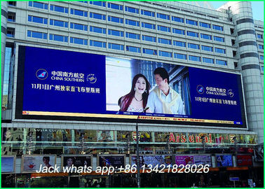 Fhd High Brightness Rgb Led Screen Outdoor / Led Tablica reklamowa z odlewaną szafką