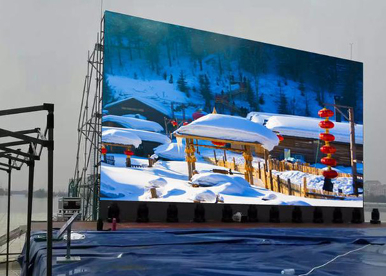 Wysokie odświeżanie 3,91 mm 4,81 mm Panel LED do wypożyczenia w pomieszczeniach Łatwa konserwacja