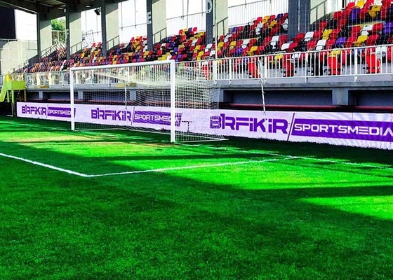 P6.67 P8 P10 Ekran LED RGB Stadion Przewijanie słowa o wysokiej jasności