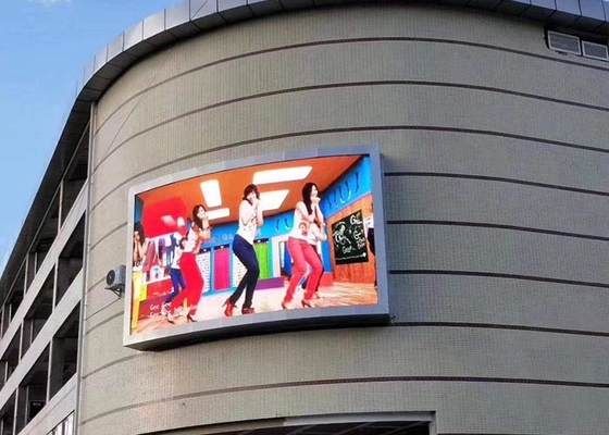 W pełni wodoodporna 1R1G1B Zewnętrzne tablice LED Tablica TV 960 * 960 Szafka