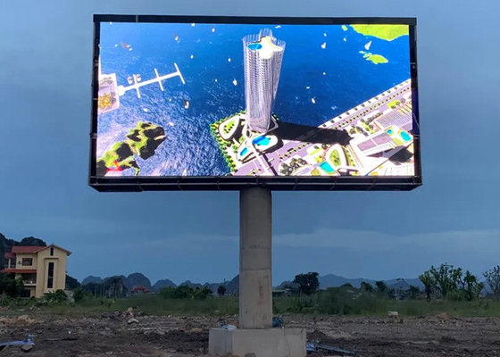 P8 P10 Wyświetlacz reklam komercyjnych LED do budowy centrum handlowego