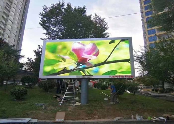P8 P10 Reklama Cyfrowy zewnętrzny billboard LED 16-bitowa skala szarości