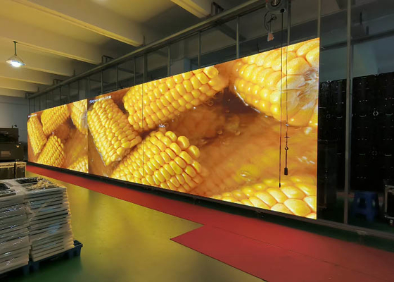 P3.91 Ogromne ekrany LED Wysoka jasność 500*500 mm
