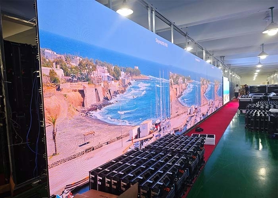 Wysoka rozdzielczość P1.56 Gob LED Video Wall dla dużych imprez festiwalowych Program wsparcia