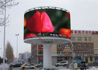 Reklama zewnętrzna LED RGB na głównej ulicy ze stałym prądem Skan 1/4