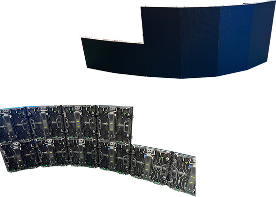 P1.95 P2.5 P2.6 P3.91 Wynajem pod kątem prawym LED Display 250*250mm Rozmiar modułu