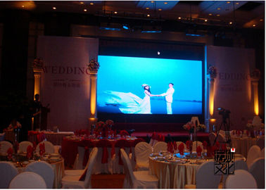 Pełnokolorowy kryty wyświetlacz ledowy P4 Wedding Background Rental Smd2121 Led Lamp