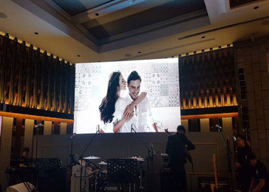 Pełnokolorowy kryty wyświetlacz ledowy P4 Wedding Background Rental Smd2121 Led Lamp