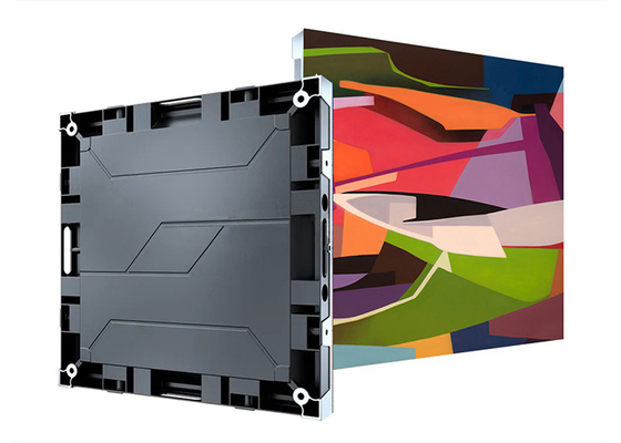 Prawy kąt LED Video Wall P1.875 P2.5 Własna konserwacja przednia