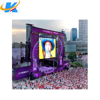 SMD Full Color Outdoor Rental Ekran led 4mm Pixel Pitch Aluminiowa obudowa