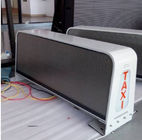 Wysokiej rozdzielczości znaki reklamowe Taxi Top wodoodporny ekran P4 LED 2 lata gwarancji