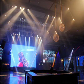 Wysokie odświeżanie 3,91 mm 4,81 mm Panel LED do wypożyczenia w pomieszczeniach Łatwa konserwacja