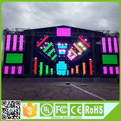 SMD Full Color Outdoor Rental Ekran led 4mm Pixel Pitch Aluminiowa obudowa