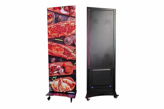 HD P2.5 Wnętrze LED Ekran plakatowy, P2 wyświetlacz stand led do reklam