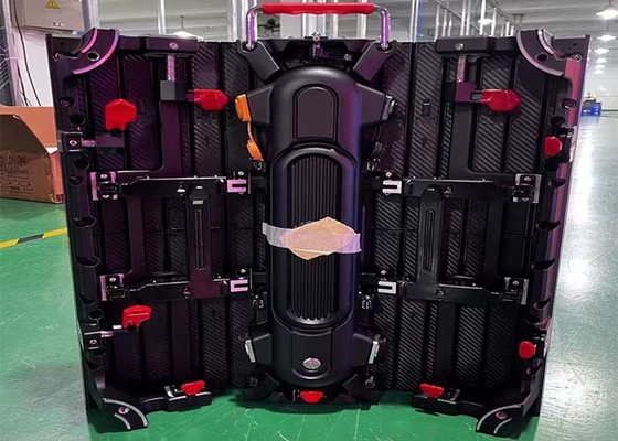 IP43 Wnętrze P2.9 Wynajem Led Screen, 7680 odświeżanie ruchomego i zakrzywionego tła dla wydarzeń scenicznych