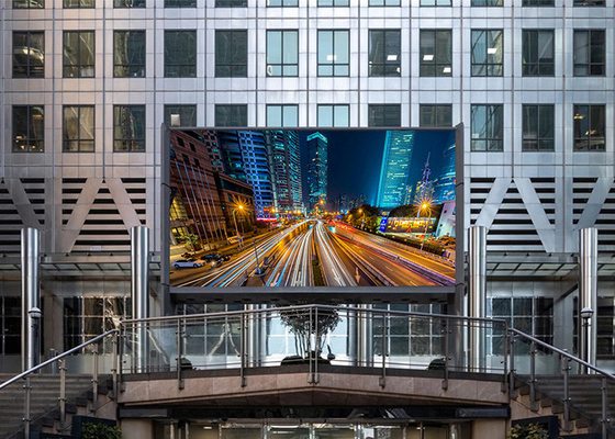Zewnętrzne cyfrowe oznakowanie LED na ścianie/filarze 110-240v AC City Street