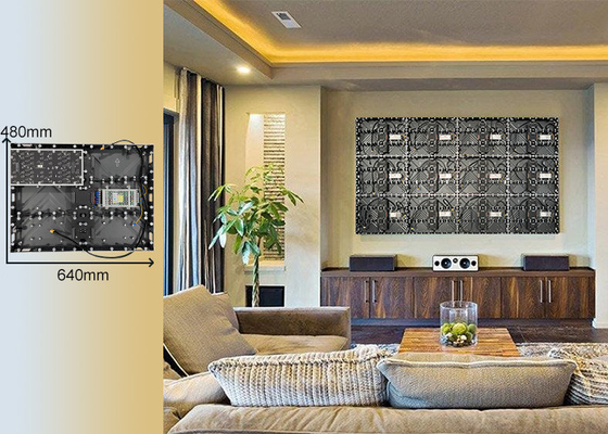 Home Theatre Aluminium Light Weight LED Screen Bezproblemowa łatwa instalacja