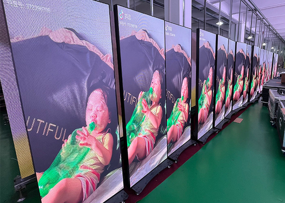 640*1920mm p1.86 Plakat LED Display Fabryka