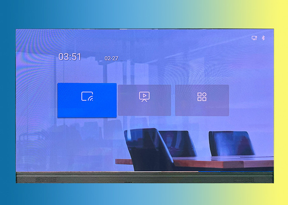 Wszystkie w jednym wyświetlacz LED 115 cali Smart Interactive Screen GOB Panel Ultra HD