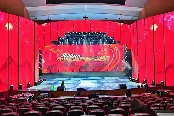 P3.9 Panel LED do wynajęcia w pomieszczeniach energetycznychEfektywność energetyczna 7680Hz Wskaźnik odświeżania dla auditoriów i wystaw