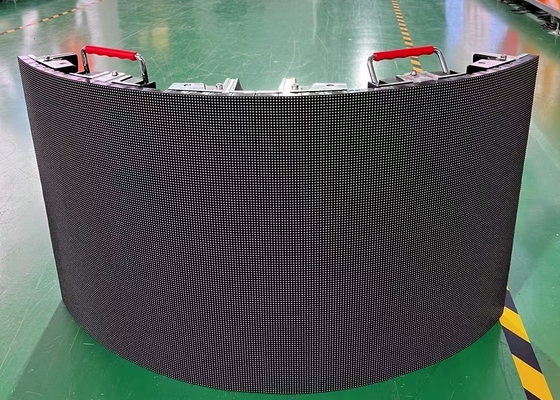 HD P1.9/P2.6 500*500/500*1000 mm wnętrza elastyczne, miękkie, gięte wypożyczalne ekrany LED do scen