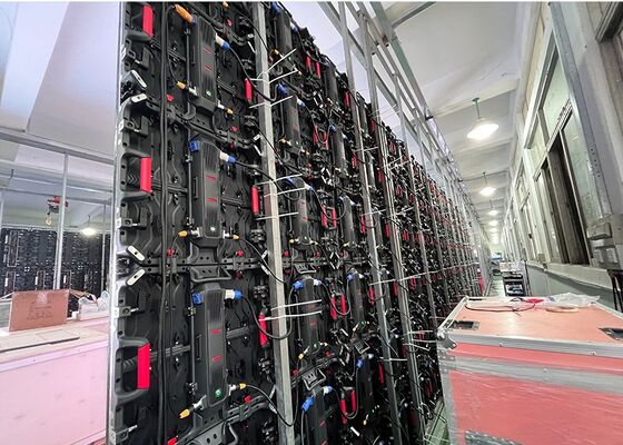 P3.91 Outdoor Display Screen LED For Concert Meeting Exhibition Aluminum Cabinet