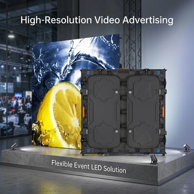 Wiszący ruchomy wyświetlacz wideo LED P6 Naprawiono ekran LED wypożyczenia na zewnątrz